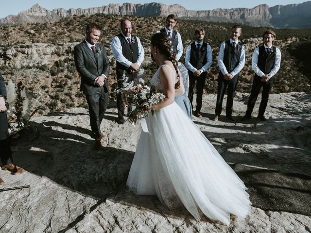 Chad and Ashley&apos;s Wedding in Saint George, Utah 31
