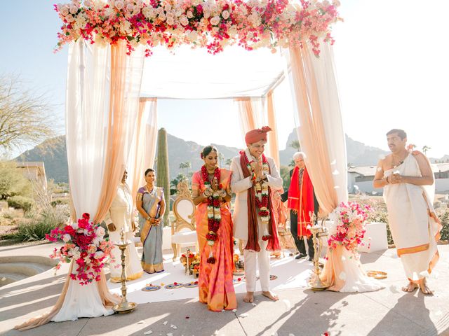 ASh and Sharanya's Wedding in Paradise Valley, Arizona 16