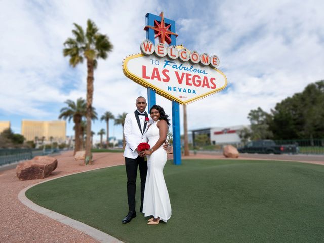 Paul and Cameshia&apos;s Wedding in Las Vegas, Nevada 1