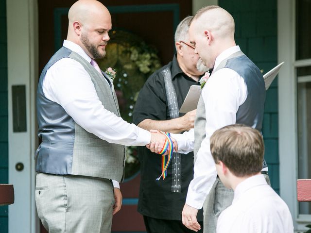 Joseph and Andrew&apos;s Wedding in Asheville, North Carolina 5