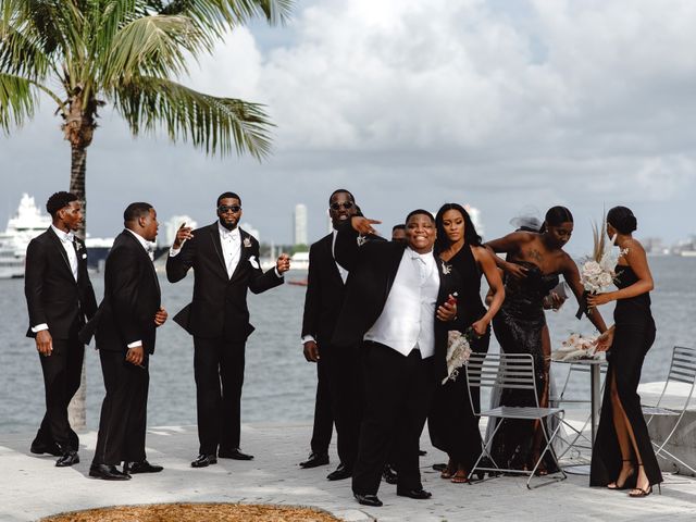 Jessica and Lamar&apos;s Wedding in Miami, Florida 30