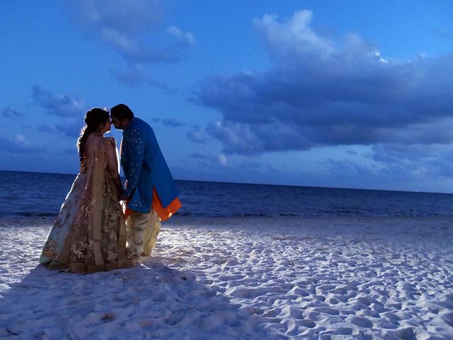 Mrugesh and Saachi&apos;s Wedding in Cancun, Mexico 12