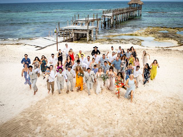 Ivan and Sarah&apos;s Wedding in Cancun, Mexico 10