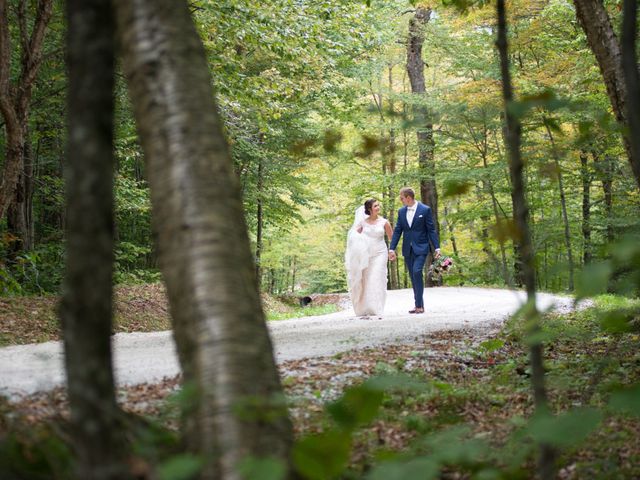 Daniel and Stephanie&apos;s Wedding in Chittenden, Vermont 28