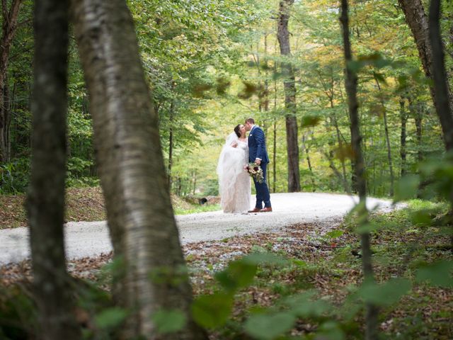 Daniel and Stephanie&apos;s Wedding in Chittenden, Vermont 29