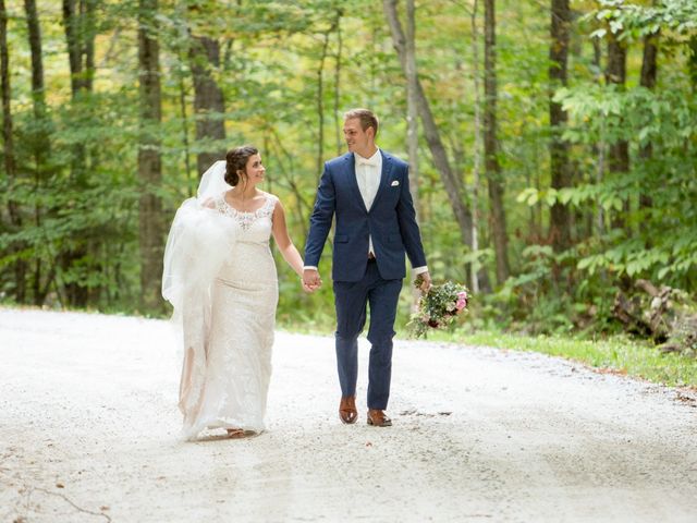 Daniel and Stephanie&apos;s Wedding in Chittenden, Vermont 30