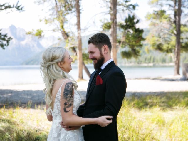 Cody and Dani&apos;s Wedding in Stanley, Idaho 19