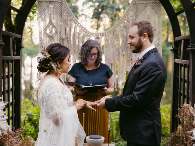 Joelle and Joel&apos;s Wedding in Bridal Veil, Oregon 43