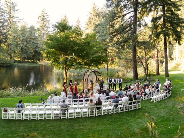 Joelle and Joel&apos;s Wedding in Bridal Veil, Oregon 36
