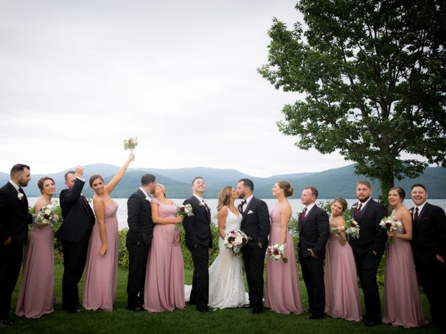 Christopher and Jessica&apos;s Wedding in Bolton Landing, New York 45