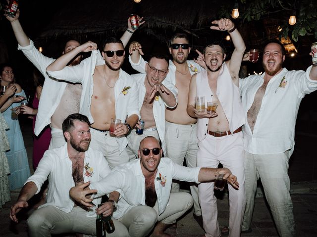 Johnathan and Makenzie  Minzinga's Wedding in Isla Mujeres, Mexico 32
