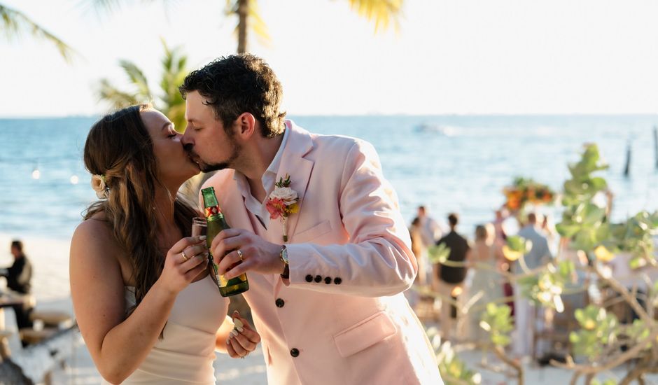 Johnathan and Makenzie  Minzinga's Wedding in Isla Mujeres, Mexico