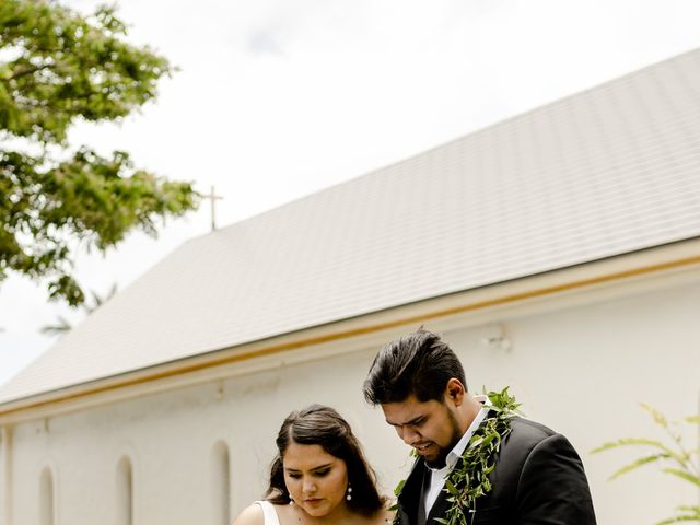 Kaleomana and Keanna&apos;s Wedding in Koloa, Hawaii 11