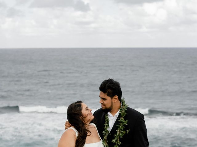 Kaleomana and Keanna&apos;s Wedding in Koloa, Hawaii 14