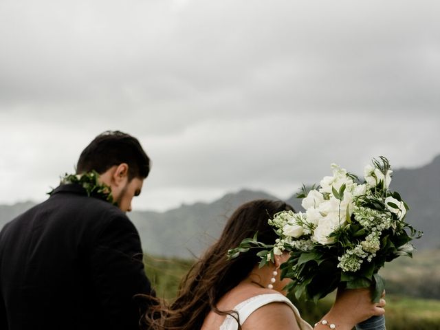 Kaleomana and Keanna&apos;s Wedding in Koloa, Hawaii 15
