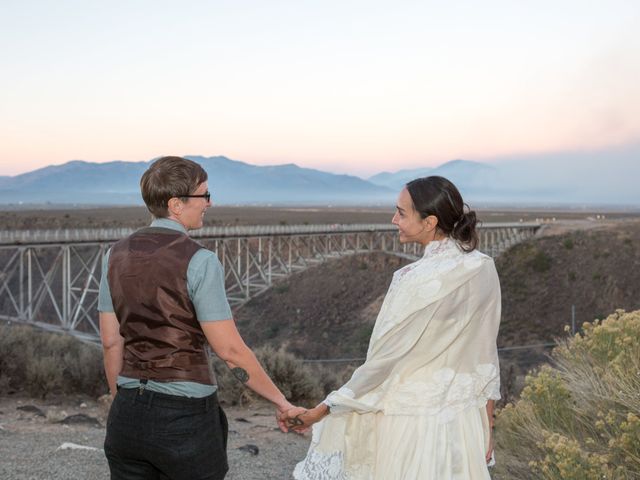 Sarah and Veronica&apos;s Wedding in Taos, New Mexico 4