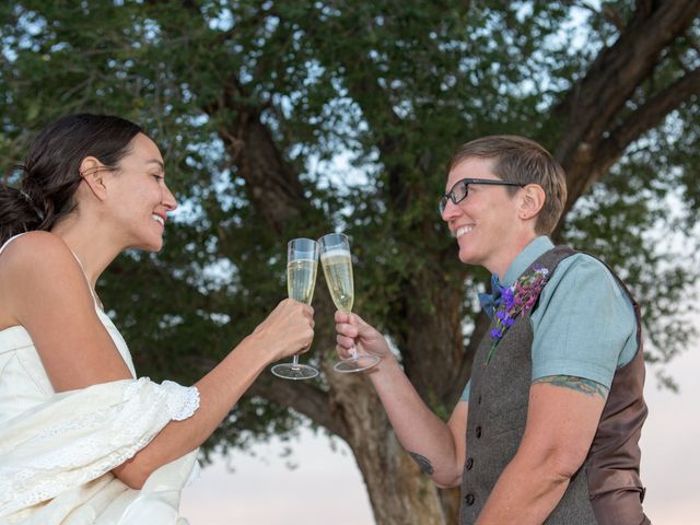 Sarah and Veronica&apos;s Wedding in Taos, New Mexico 8