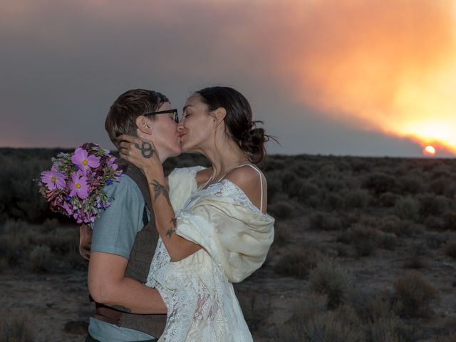 Sarah and Veronica&apos;s Wedding in Taos, New Mexico 11