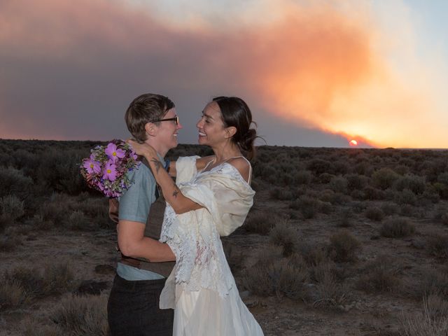 Sarah and Veronica&apos;s Wedding in Taos, New Mexico 12