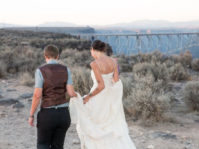 Sarah and Veronica&apos;s Wedding in Taos, New Mexico 13