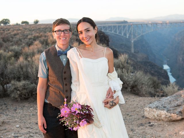 Sarah and Veronica&apos;s Wedding in Taos, New Mexico 18