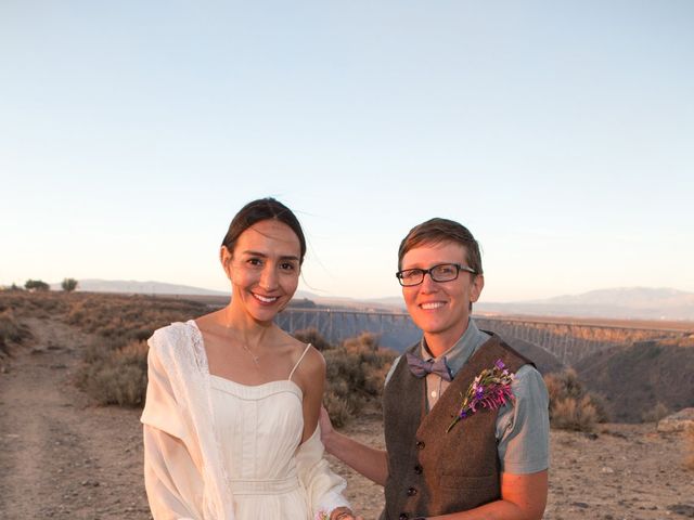 Sarah and Veronica&apos;s Wedding in Taos, New Mexico 20