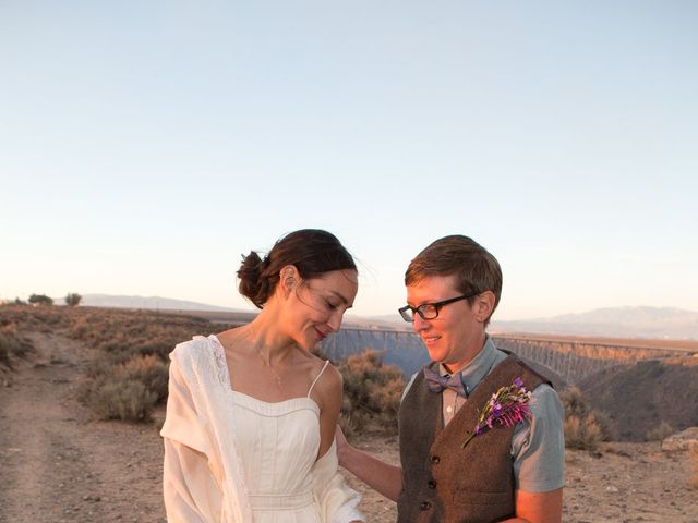 Sarah and Veronica&apos;s Wedding in Taos, New Mexico 21