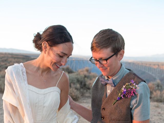 Sarah and Veronica&apos;s Wedding in Taos, New Mexico 22