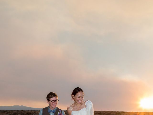 Sarah and Veronica&apos;s Wedding in Taos, New Mexico 28