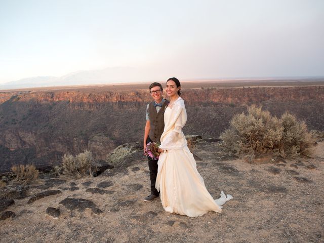 Sarah and Veronica&apos;s Wedding in Taos, New Mexico 40