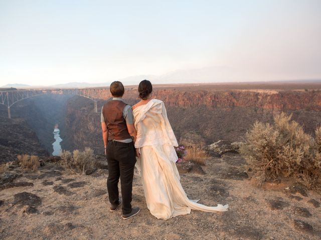 Sarah and Veronica&apos;s Wedding in Taos, New Mexico 52