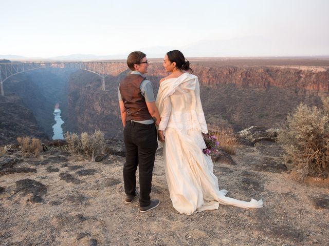 Sarah and Veronica&apos;s Wedding in Taos, New Mexico 53