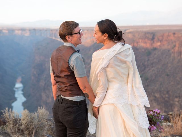 Sarah and Veronica&apos;s Wedding in Taos, New Mexico 54