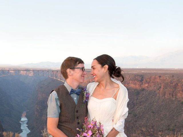 Sarah and Veronica&apos;s Wedding in Taos, New Mexico 56