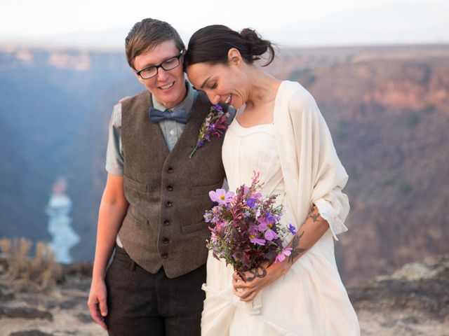 Sarah and Veronica&apos;s Wedding in Taos, New Mexico 59