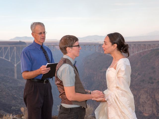 Sarah and Veronica&apos;s Wedding in Taos, New Mexico 73