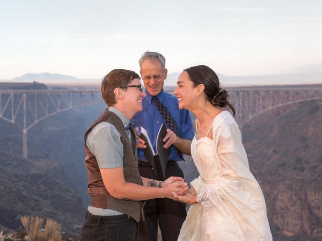 Sarah and Veronica&apos;s Wedding in Taos, New Mexico 74