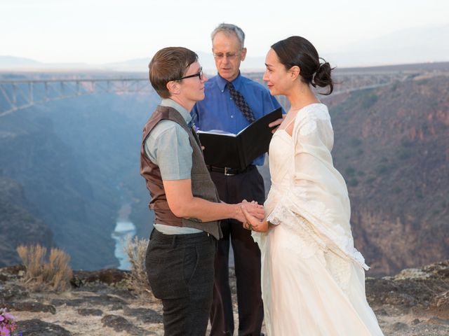 Sarah and Veronica&apos;s Wedding in Taos, New Mexico 76