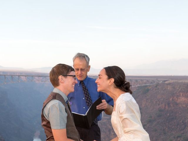 Sarah and Veronica&apos;s Wedding in Taos, New Mexico 77