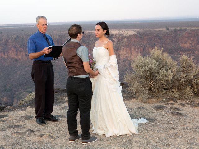 Sarah and Veronica&apos;s Wedding in Taos, New Mexico 83