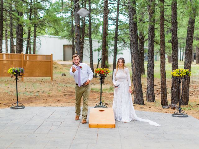 Mike and Halle&apos;s Wedding in Flagstaff, Arizona 29