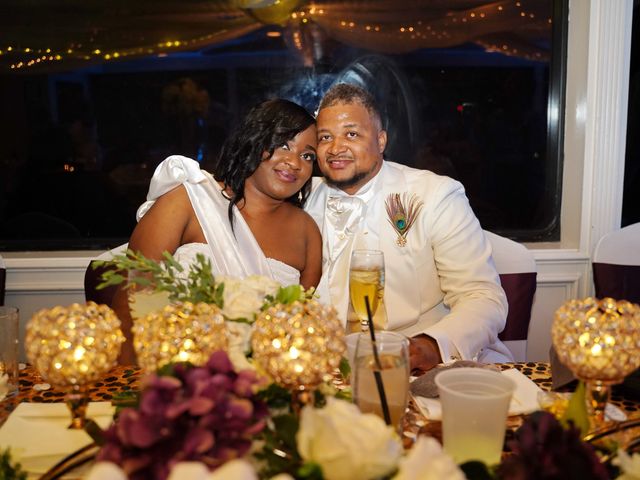The wedding of Temple and Marquita