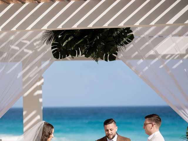 Michael and Alice's Wedding in Cancun, Mexico 81