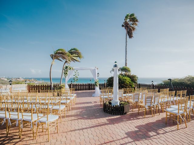 Colleen and Christopher's Wedding in Noord, Aruba 3