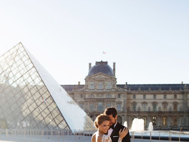 Emily and Aaron&apos;s Wedding in Paris, France 18