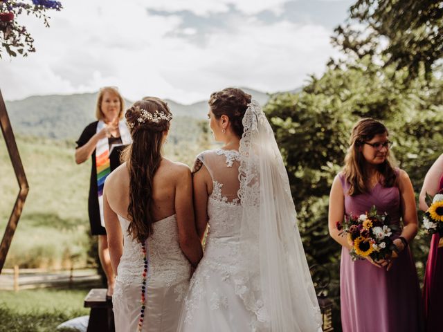 Kristen and Isabelle&apos;s Wedding in Asheville, North Carolina 15
