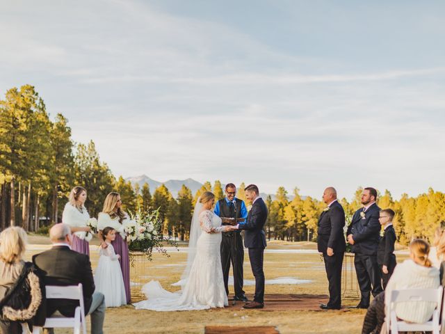 Corey and Casey&apos;s Wedding in Flagstaff, Arizona 25