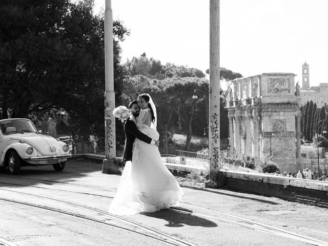 JASMINE and PAOLO&apos;s Wedding in Rome, Italy 9