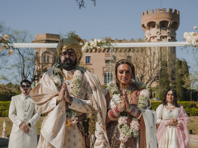 Maanraj and Kiran&apos;s Wedding in Barcelona, Spain 53
