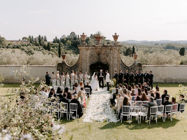 Michael and Victoria's Wedding in Florence, Italy 43